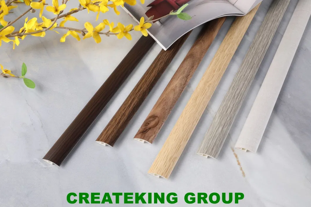 Good Price Oak Profile Vinyl Floor Profiles China Vinly Flooring Transition Createking PVC