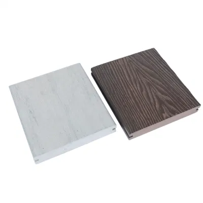 Pisos compuestos de plástico y madera sólida impermeables para exteriores Ocox Pisos para terrazas de WPC